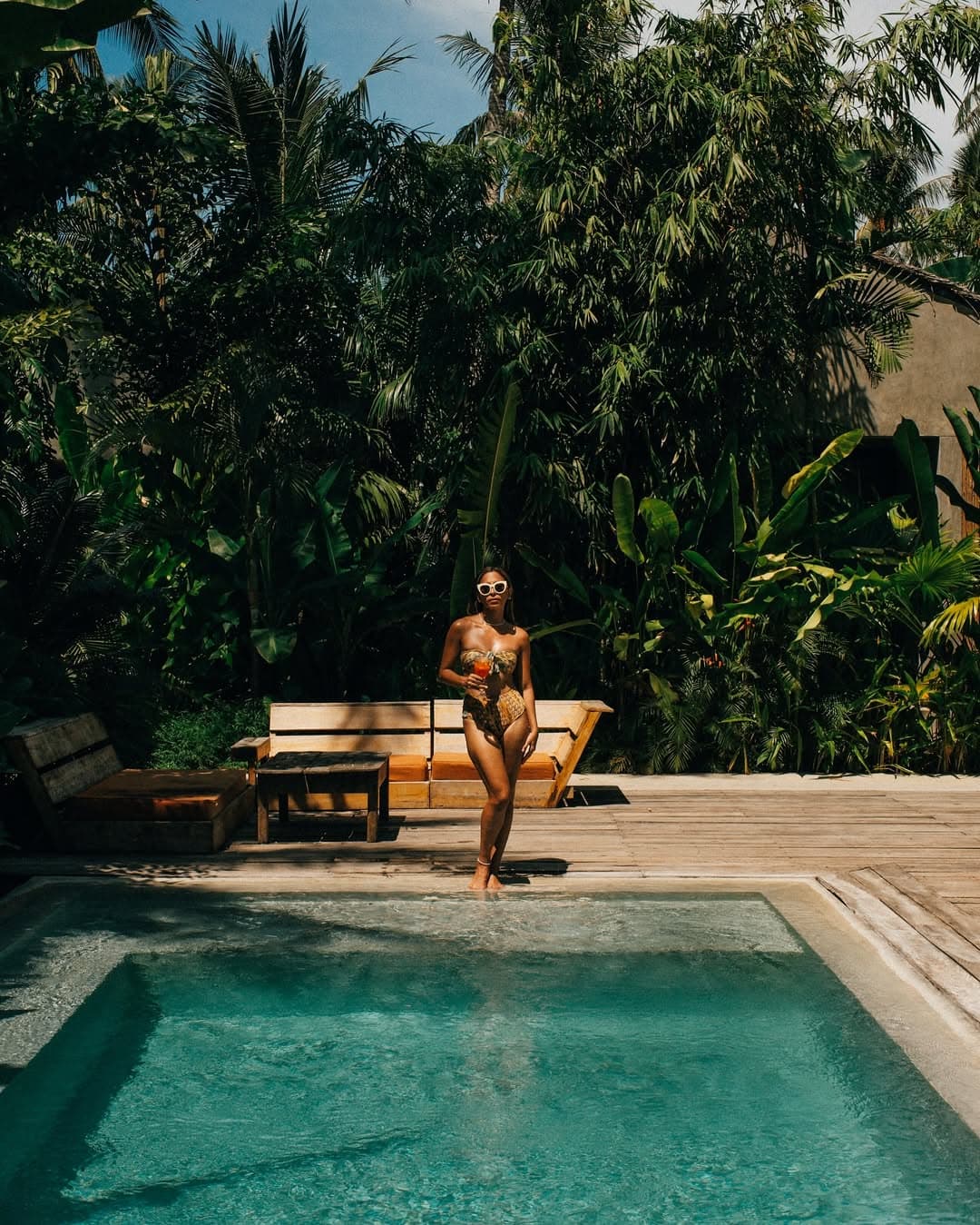 Surfing Temple Siargao